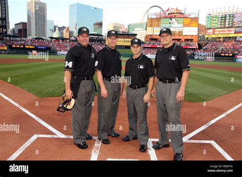 Major League Umpires L To R Sam Holbrook Jeff Kellogg Mark Wegner