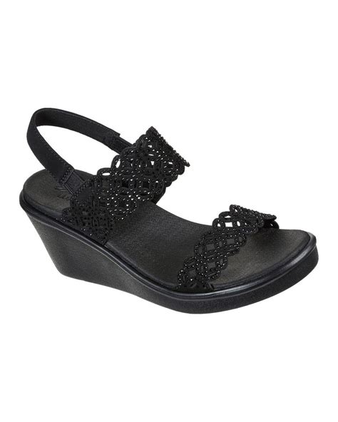 Skechers Cali Rumble On - Sassy Dayz Sandals From Finish Line in Black ...