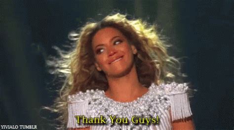 Thank You GIF - Thankyou Beyonce - Discover & Share GIFs