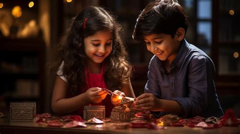 Premium AI Image | Sparklers on Diwali