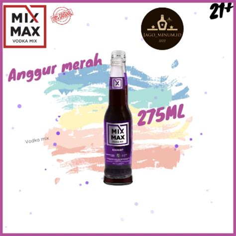 Jual Mix Max Anggur Merah 275ML Shopee Indonesia