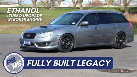 Fully Built Ej Stroker With Flex Fuel Jdm Subaru Legacy Bp Youtube