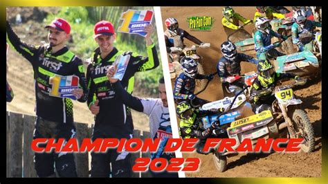 Champion De France Vlog Sidecar Cross Youtube