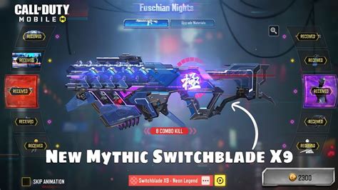 Switchblade Redux Mythic Switchblade X Neon Legend Florence Night