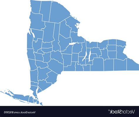 New York State Outline Vector At Getdrawings Free Download