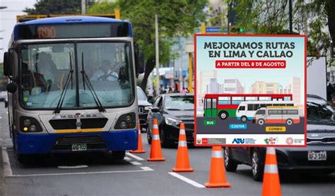 Nuevas Rutas De Transporte P Blico Revisa Aqu Los Recorridos