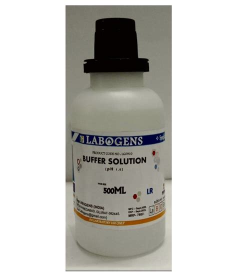 Buy LABOGENS BUFFER SOLUTION PH 1 0 500ML Online 750 From ShopClues