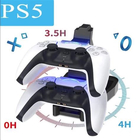 Station De Rechargement Pour Manette PS5 Chargeur Cdiscount