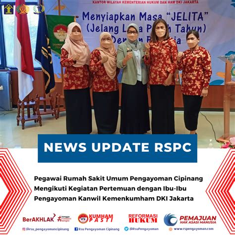 Pegawai Rsu Pengayoman Cipinang Mengikuti Kegiatan Pertemuan Dengan