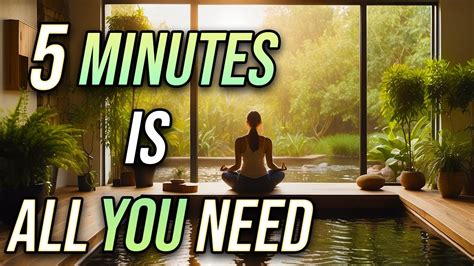 5 Minute Mindfulness Guided Meditation Youtube