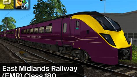 East Midlands Railway EMR Class 180 Reskin Alan Thomson Simulation