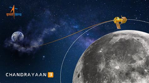 Isros Chandrayaan 3 Spacecraft Successfully Inserted Into Moons Orbit