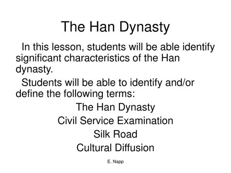 Ppt The Han Dynasty Powerpoint Presentation Free Download Id1088428