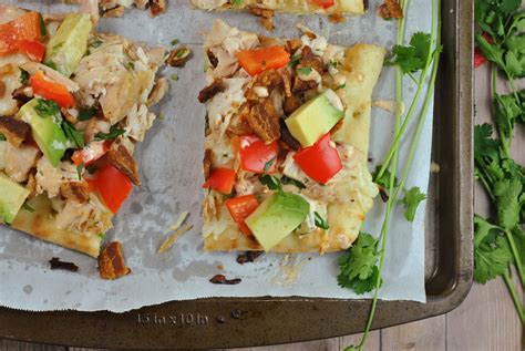 California Chicken Flatbread With Chipotle Ranch Weekly Menu