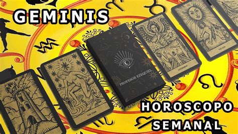 Geminis Horoscopo Semanal Del 11 Al 17 De Septiembre Youtube