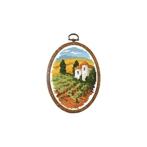 Cross Stitch Pattern PDF Hot Tuscany