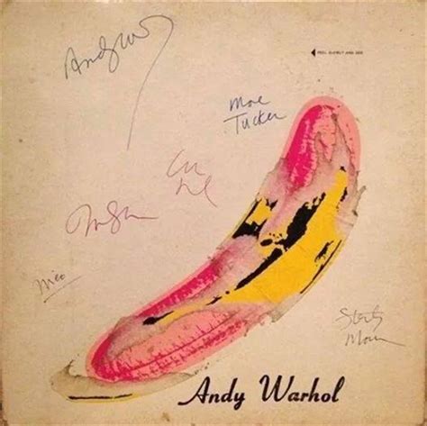 Signed Cover Including Andy Warhol Of The Velvet Undergrounds Debut