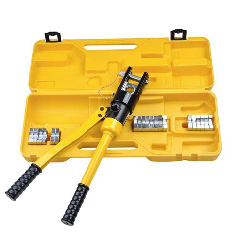 Ton Hydraulic Wire Battery Cable Lug Terminal Crimper Crimping