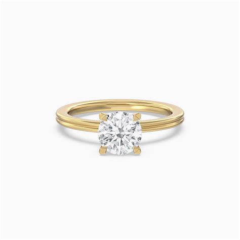 Round Lab Diamond Engagement Rings Australia Made Temple And Grace AUS