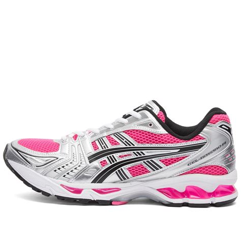 Asics Gel Kayano 14 Pink Glo And Black End Au