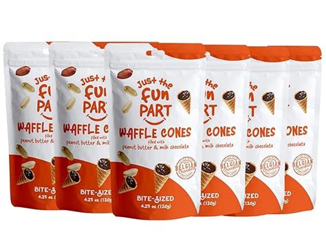 Just The Fun Part Bite Size Crispy Mini Waffle Cones