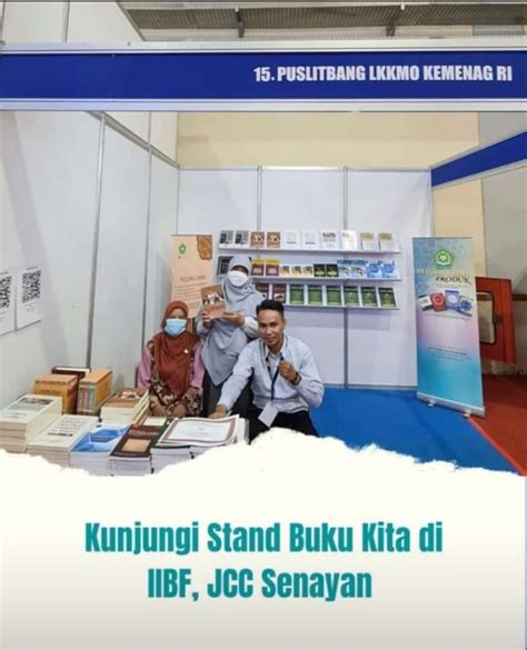 Puslitbang Lkkmo Bagikan Buku Gratis Di Iibf 2022