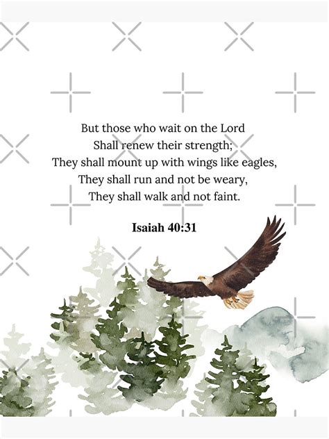 Isaiah 4031 Nkjv Poster For Sale By Christlike Js Redbubble