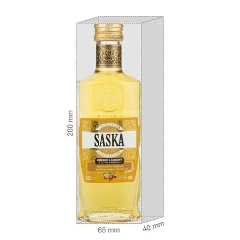 Likier Saska Orzech Laskowy z Nutą Karmelu 200 ml