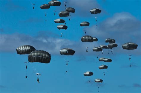 U S Army Paratroopers From Alaska Jump Down Under U S Indo