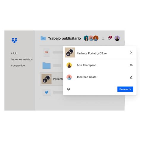 Comparte Archivos Y Enlaces Dropbox