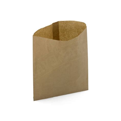 Flat Brown Paper Bag 500pc 9 277mmw X 365mmh Castaway