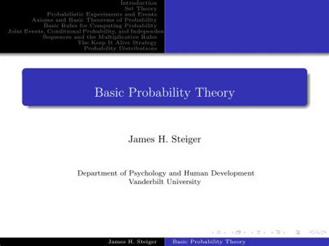 PDF Basic Probability Theory Statpower DOKUMEN TIPS