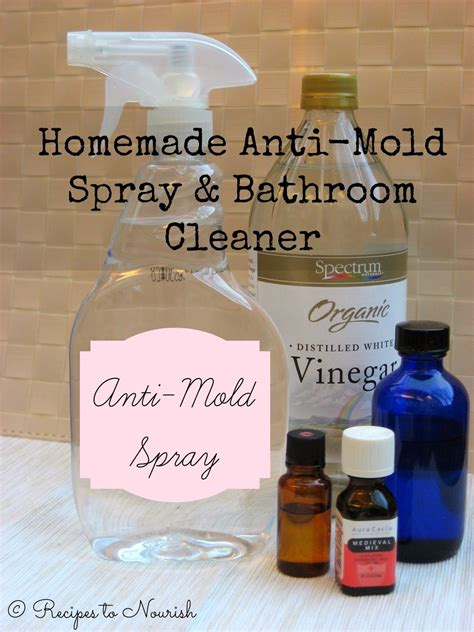 Homemade Anti Mold Spray And Bathroom Cleaner Mold Spray Cleaning