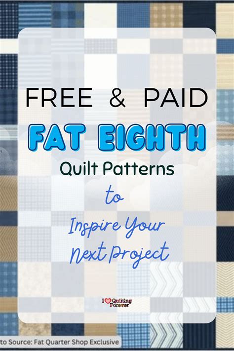 Top Free Fat Eighth Quilt Patterns Bonus Patterns For Sale I