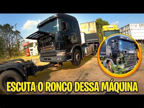 FUNCIONAMOS O SCANIA 124 DE LEILÃO DE 14 ANOS PARADO YouTube