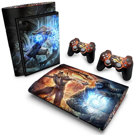 Skin Ps Super Slim Adesivo Mortal Kombat B Shopee Brasil