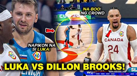 SLOVENIA Vs CANADA LUKA DONCIC NAPIKON NA KAY DILLON BROOKS NA BOO