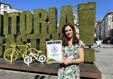 La Comisión Europea premia a Vitoria por su compromiso climático El