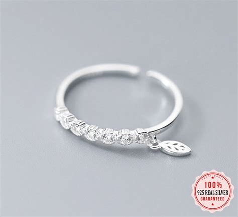 Bijoux Tendance Mode Bague Tendance Fille Ado En Argent