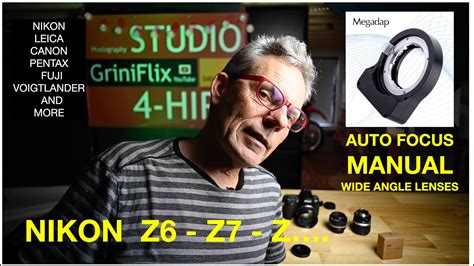 Megadap Mtz Auto Focus For Wide Angle Manual Lens On Nikon Z67 Cameras Youtube