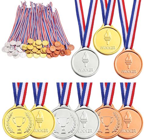 Amazon Caydo Pieces Cm Gold Silver Bronze Medals Abs