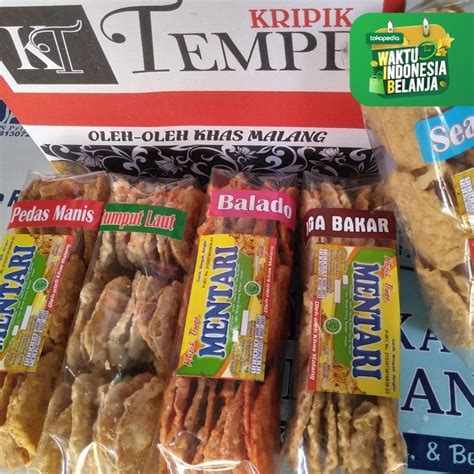 Keripik Tempe Sanan Malang Mentari Original Lazada Indonesia