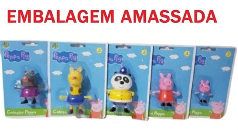 Kit De Bonecos Peppa Pig Personagens Dtc Parcelamento