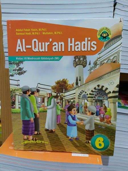 Jual Al Quran Hadis SD Kelas 6 MI 2019 Di Lapak Cahaya Book Shop