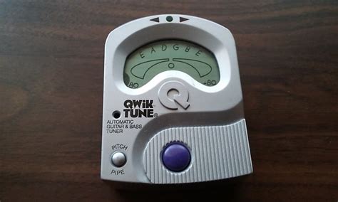 Qwik Tune Automatic Guitar And Bass Tuner Free Shipping Reverb