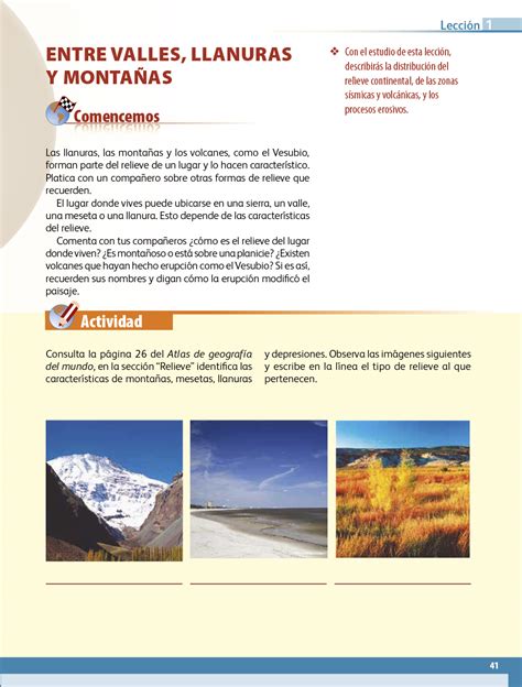 Libro Geografia Quinto Grado