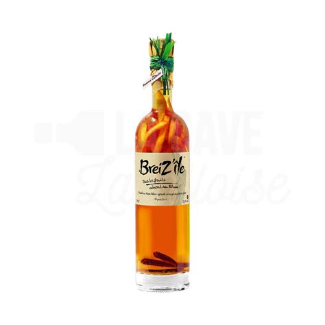 Rhum Arrangé Duo De Vanilles 70cl La Cave Lavalloise