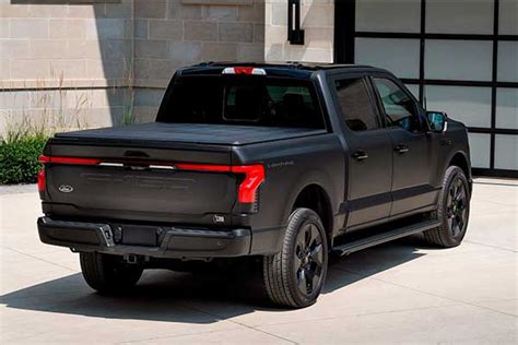 Ford Unveils F-150 Lightning Platinum Black Edition (Limited Model)