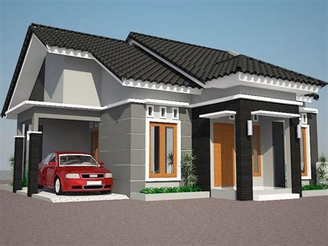 30 Desain Rumah 6x12 1 Lantai Simple Desain Id