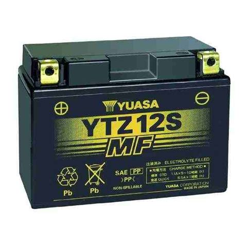 Batterie Moto Yuasa Mf Ytz S